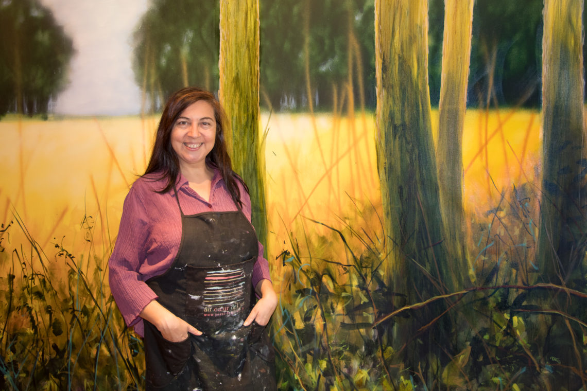 Rencontre avec l'artiste: Fabienne Monestier, peintre