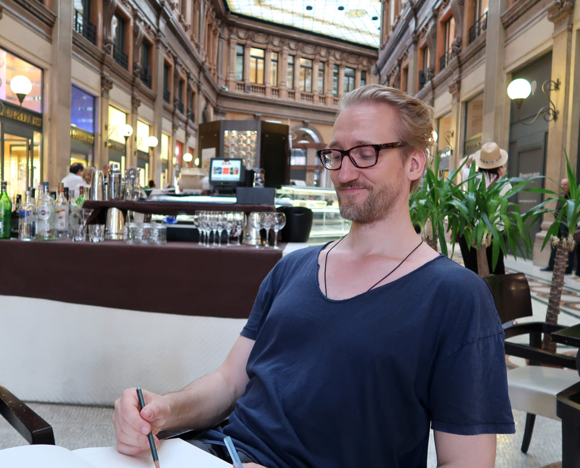 Begegnung mit dem Künstler JP, Illustrator