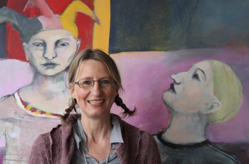 Begegnung mit der Künstlerin Petra Seibert, Malerin