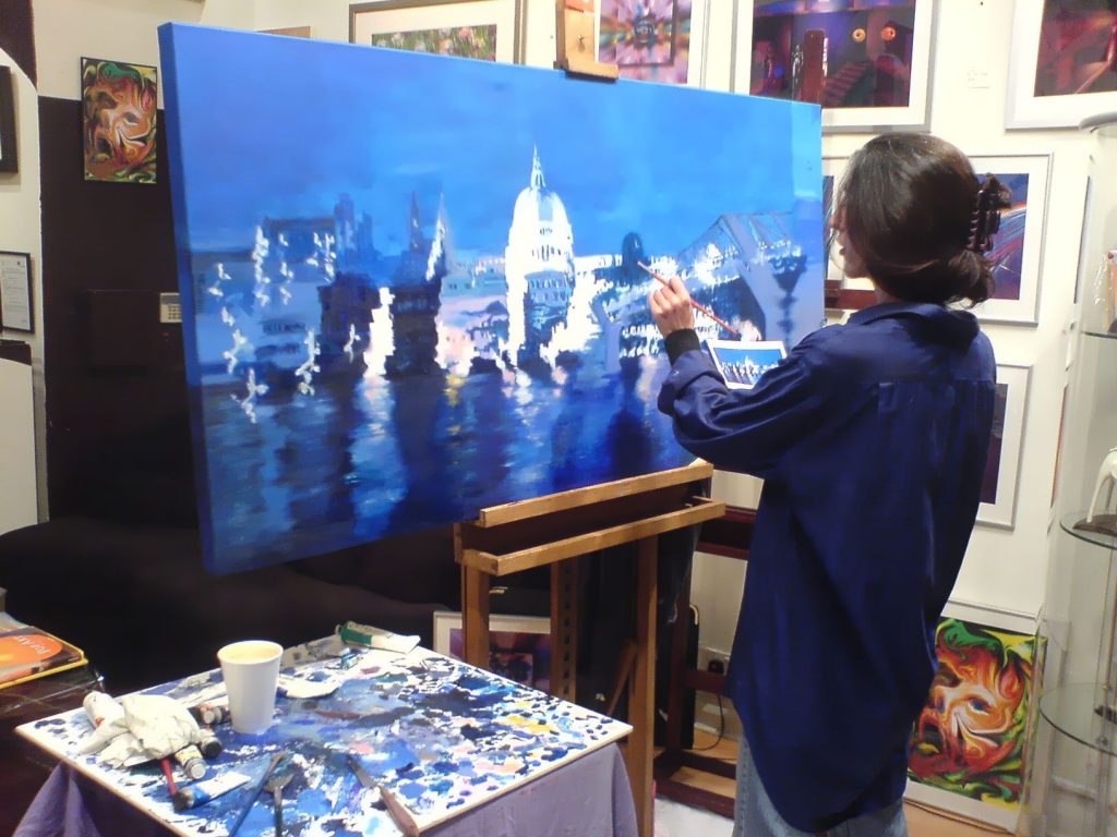 Meet the artist Dilek O'Keeffe