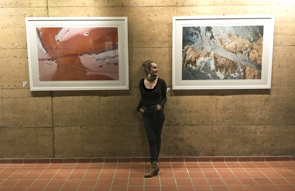 The photographer Martine Perret