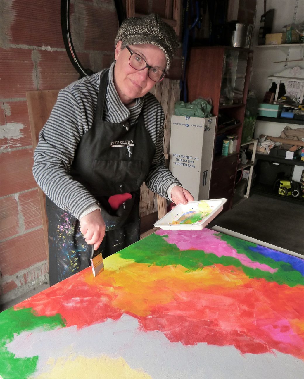 La peinture vibrante de Dominik Senaq