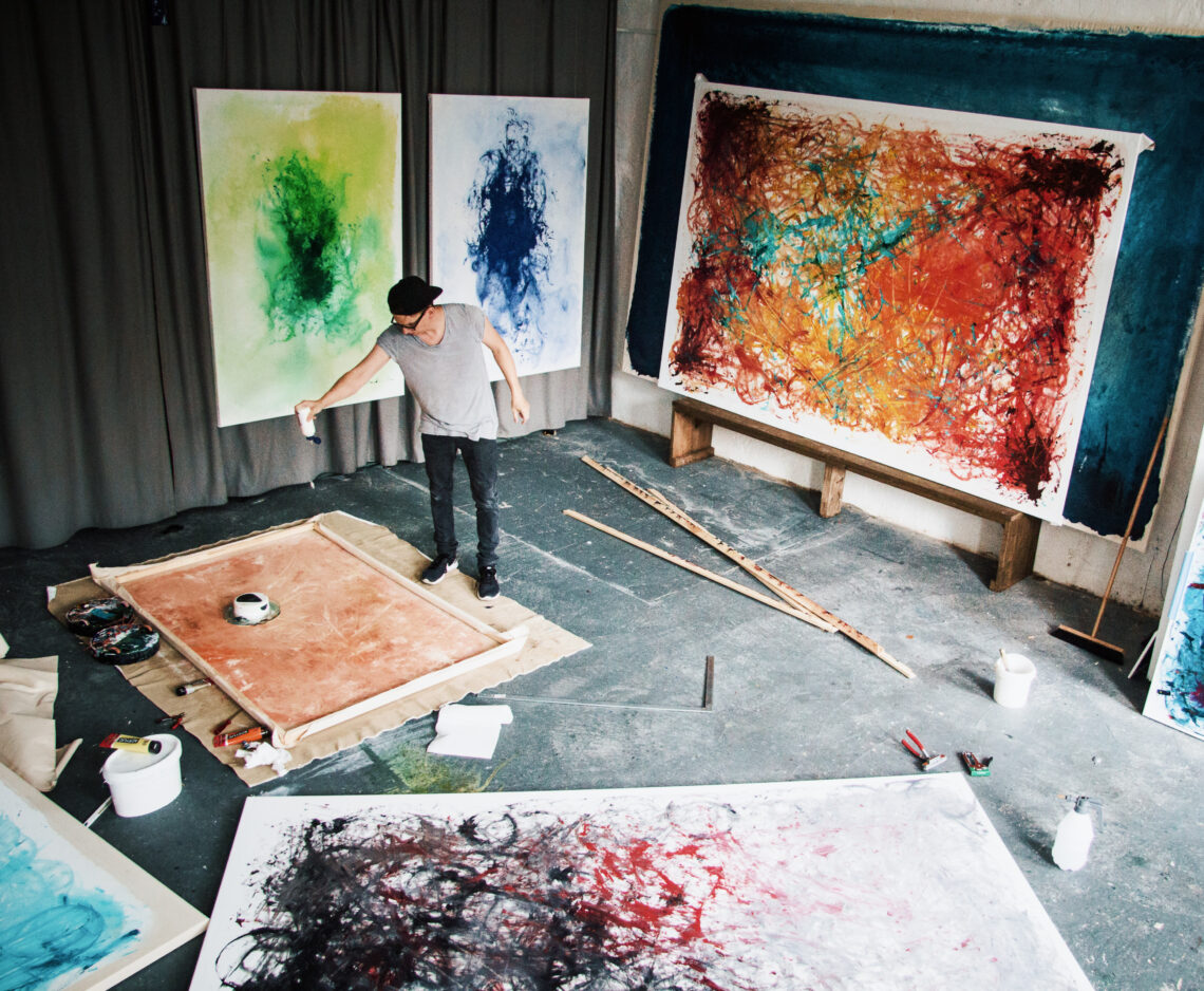 Danny Frede im Gespräch: "Kunst ohne Thema ist Dekoration."