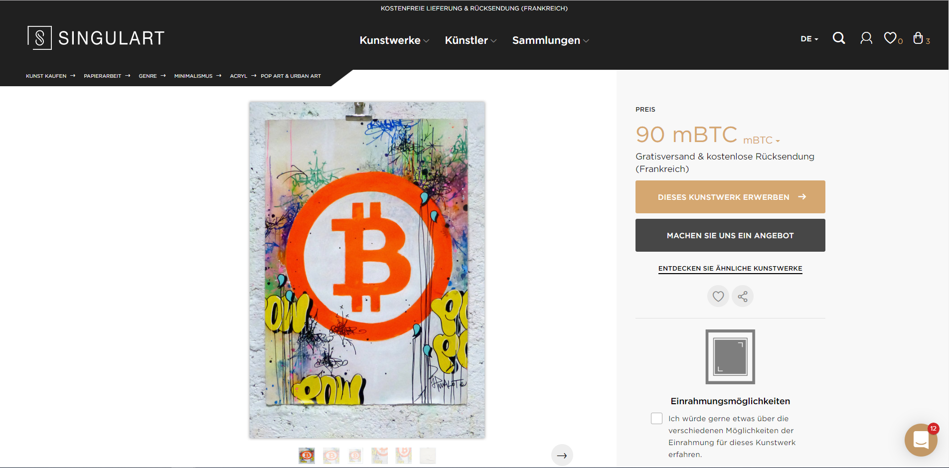Blockchain und Bitcoins: Die Zukunft des Kunstmarkts?