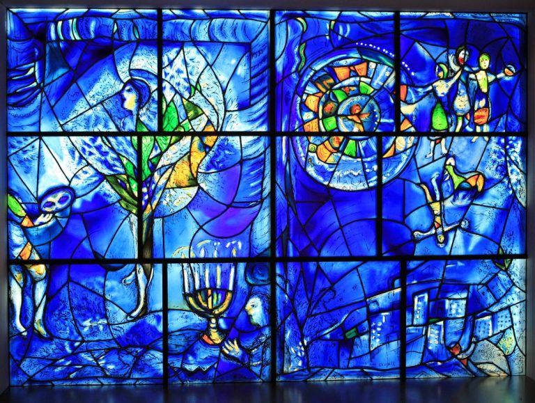 America Windows, Ein Meisterwerk der Glasmalerei von Marc Chagall
