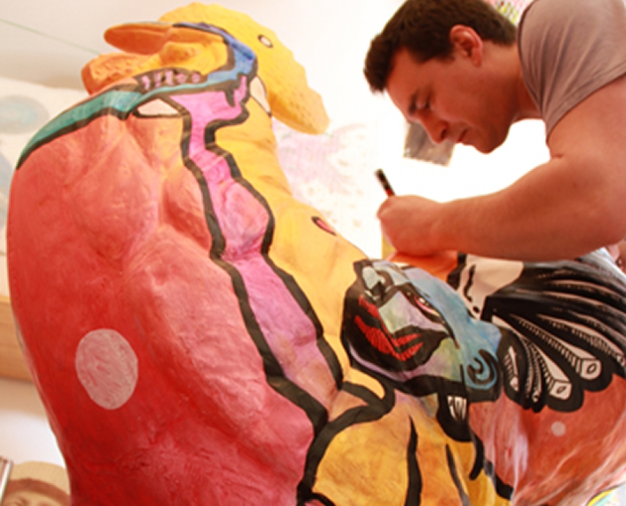 Une journée avec Michaël Relave