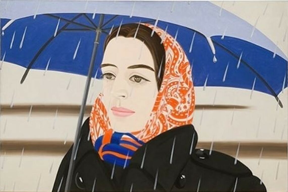 Meisterwerke: Blue Umbrella von Alex Katz