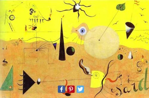 Meisterwerke: Katalanische Landschaft (Der Jäger) von Joan Miró