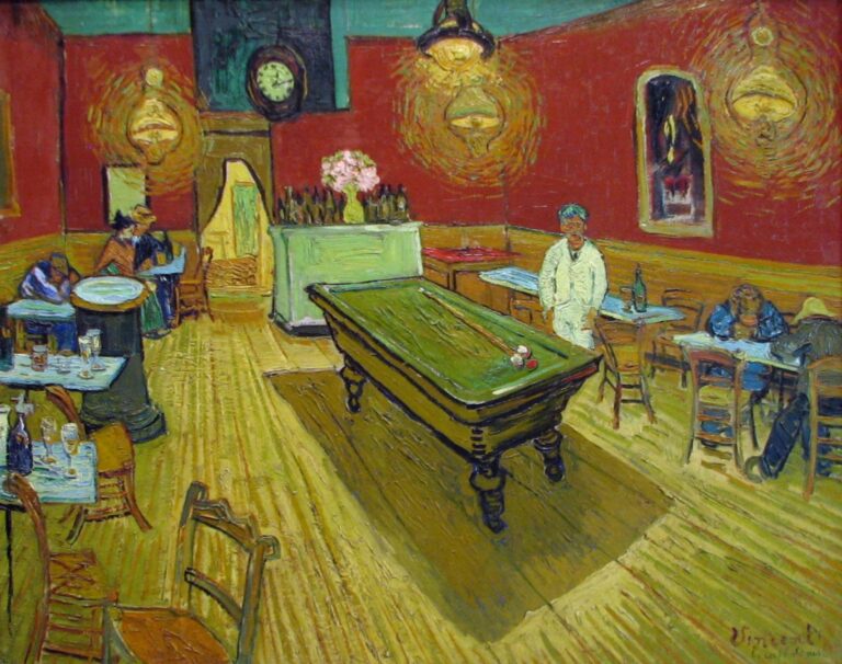 The Sinister Composition of The Night Café by Vincent Van Gogh