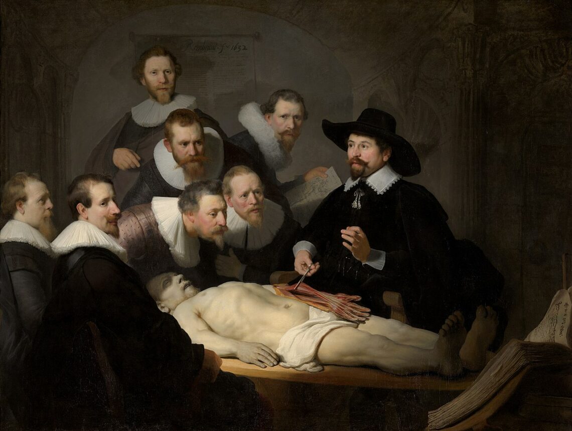The Anatomy Lesson of Dr Nicolaes Tulp (1632) – Rembrandt