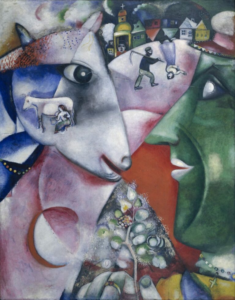 Moi et le village » de Marc Chagall : Guide du collectionneur vers son monde onirique