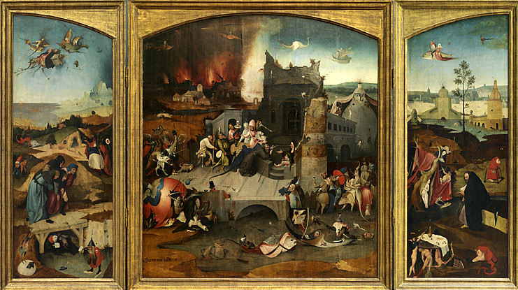 The Temptation of Saint Anthony (1490): Bosch’s Influential Style