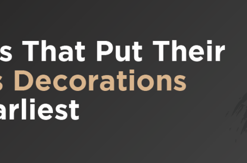 Full of festive cheer: which states put their Christmas decorations up first? Full of festive cheer: which states put their Christmas decorations up first?