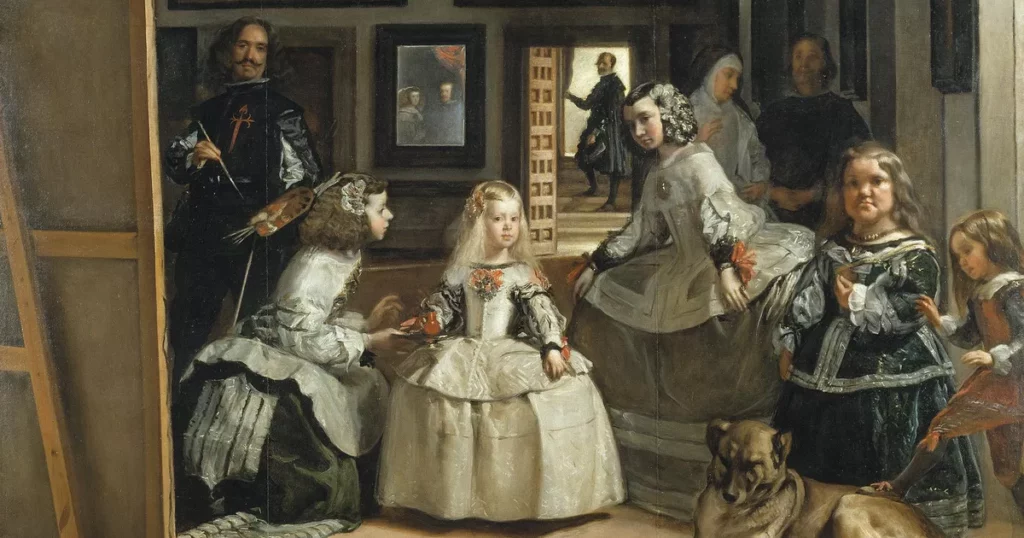 ほかの方発送×Velázquez【Las Meninas】複製画 File:Las Meninas, by Diego Velázquez, from Prado in Google