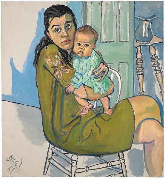 The Amazing Story of Nancy and Olivia by Alice Neel