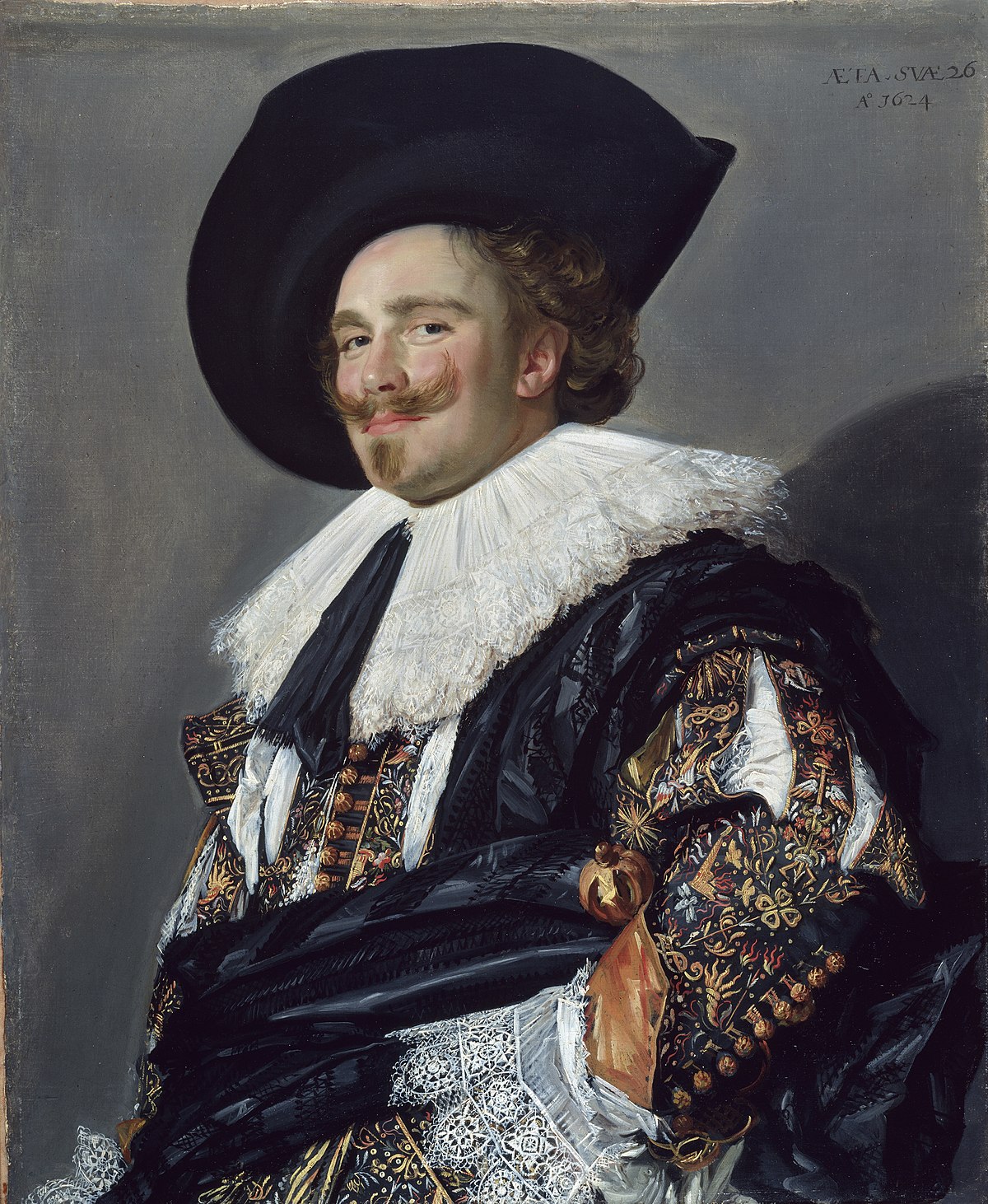 The Laughing Cavalier (1624) by Frans Hals