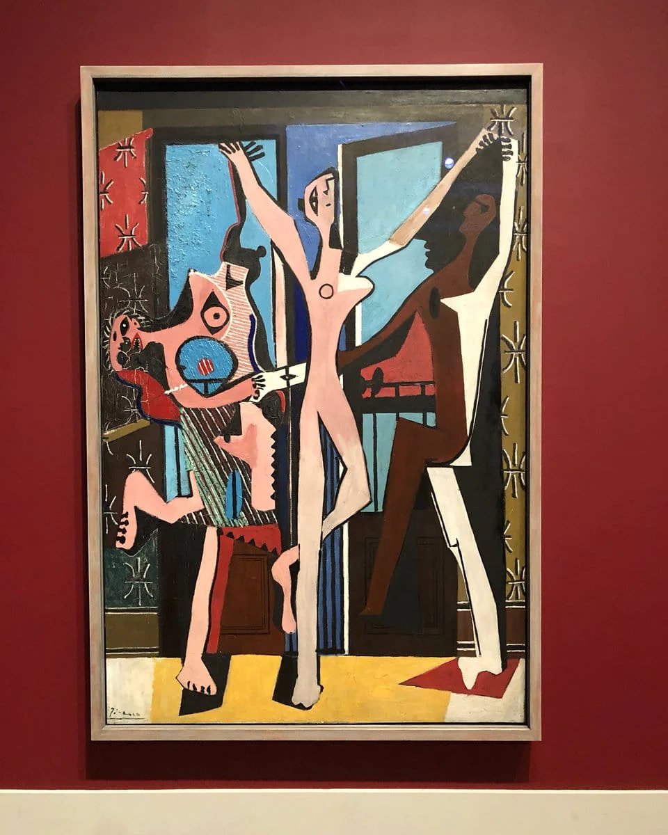 The Three Dancers by Pablo Picasso