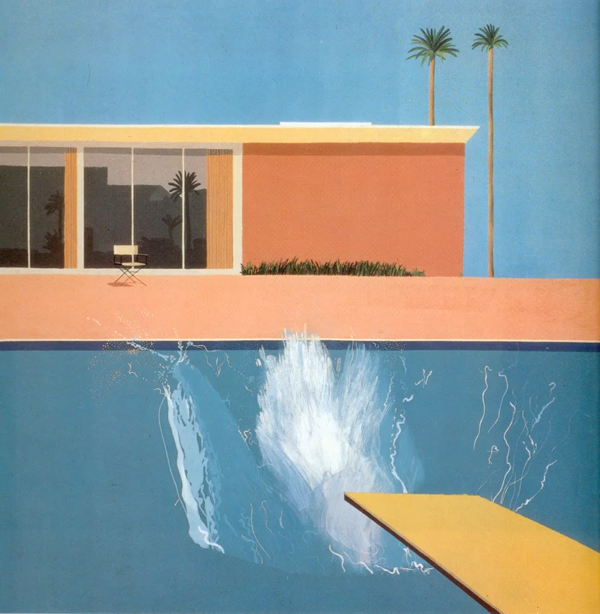 A Bigger Splash von David Hockney: Ein tiefer Einblick in die