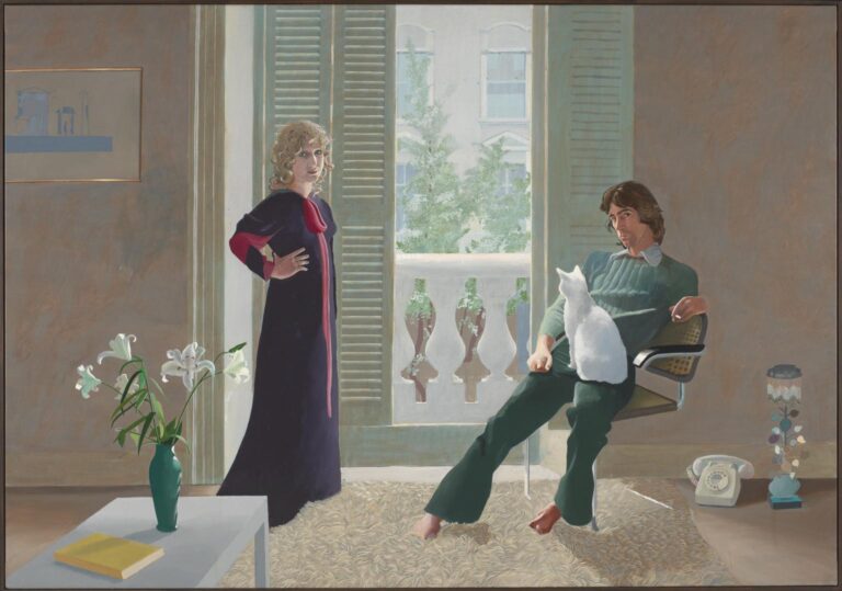 L’élégance de l’ambiguïté : « M. et Mme Clark Percy » de David Hockney
