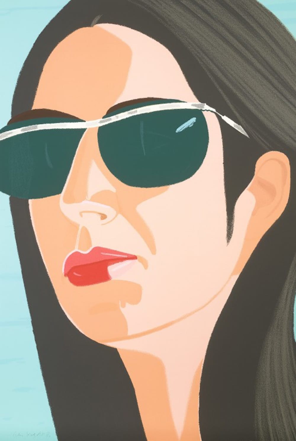 Alex Katz and His Iconic Ada with Sunglasses