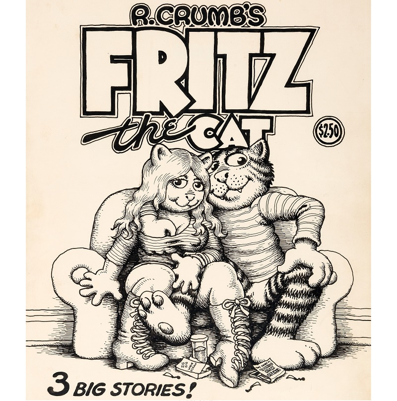 Entschlüsselung der skurrilen Welt von Fritz the Cat von Robert Crumb