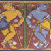 Exploration de Krishna et Balarama de Jamini Roy