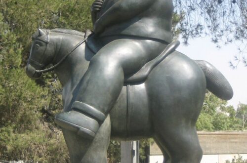 Exploring Man on a Horse by Fernando Botero