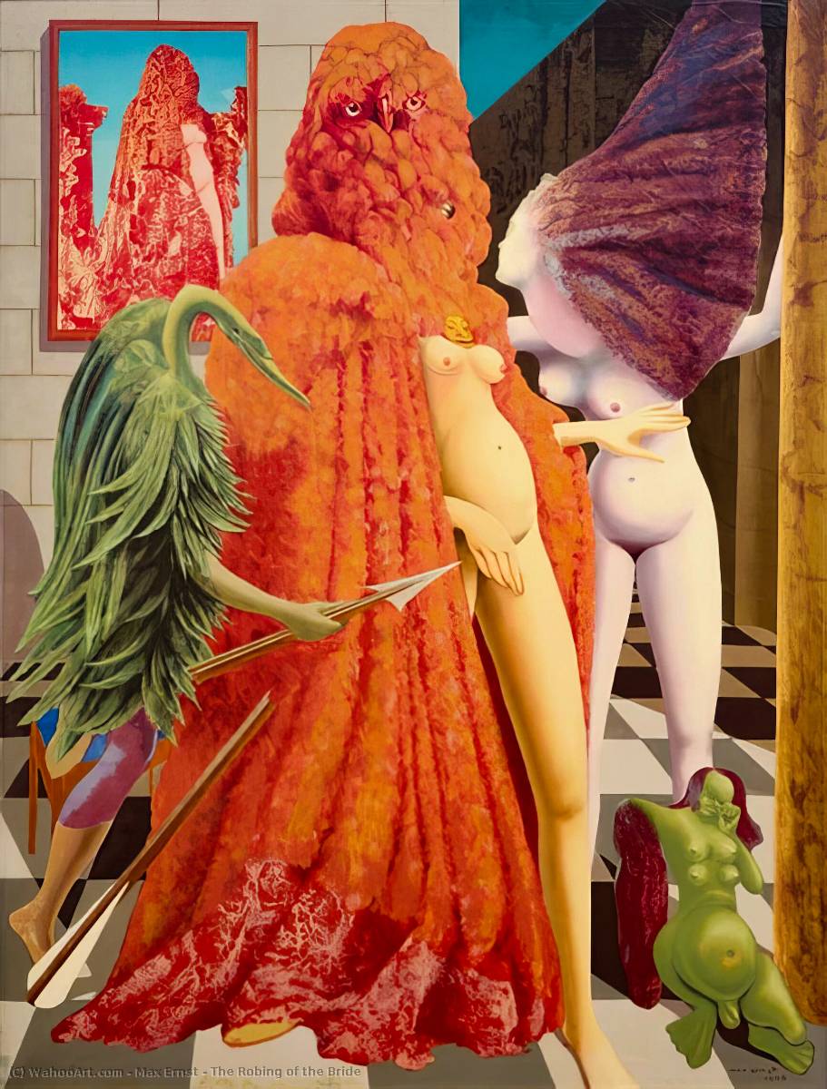 Max Ernsts surrealistisches Meisterwerk: Die Entkleidung der Braut