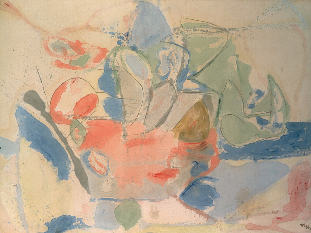 Exploring Helen Frankenthaler’s “Mountains and Sea”