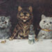Unraveling “The Bachelor Party” by Louis Wain