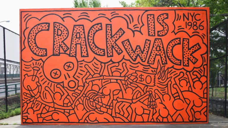 À la découverte de The Crack is Wack de Keith Haring