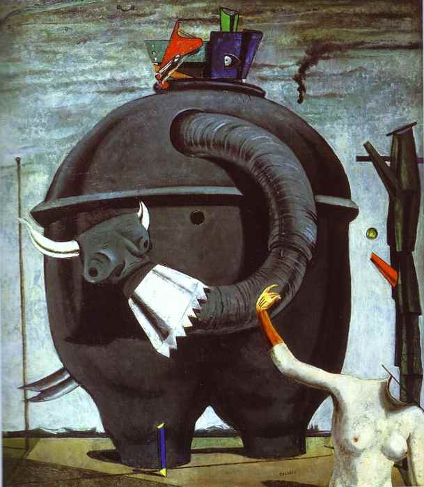 Exploring Max Ernst’s “The Elephant Celebes”: A Surrealist Wonder