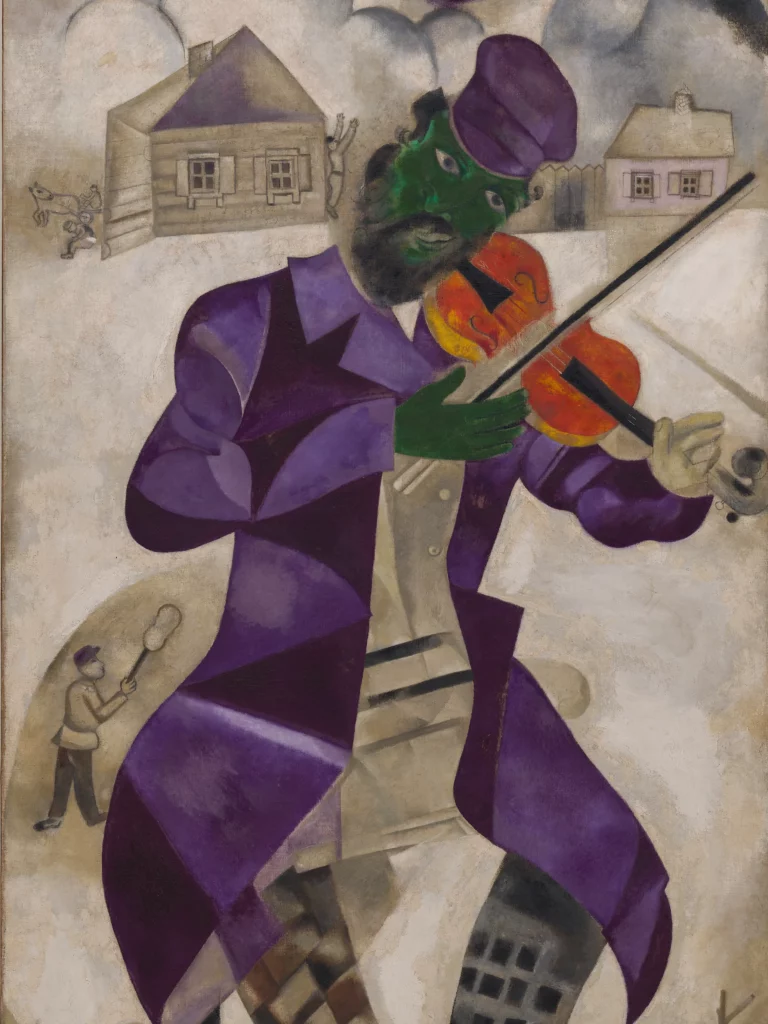 La suggestiva sinfonia de “Il violinista verde” di Marc Chagall