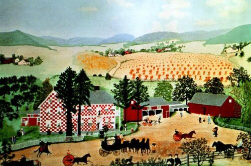 Exploring Grandma Moses’ The Old Checkered House