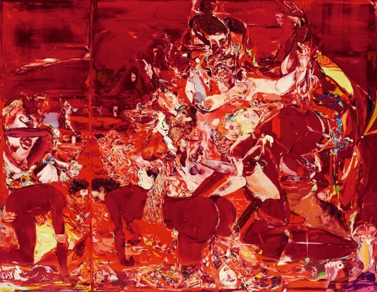 Explorando «The Pyjama Game» de Cecily Brown