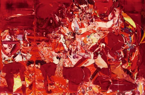 Die Erkundung von The Pyjama Game von Cecily Brown