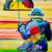 Erkundung der Lebhaftigkeit von „Umbrella Man“ von Peter Max