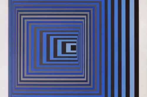 Esplorando Vonal Ksz di Victor Vasarely