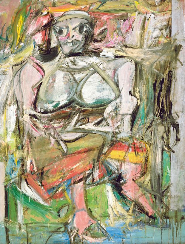 Exploring Woman I by Willem de Kooning
