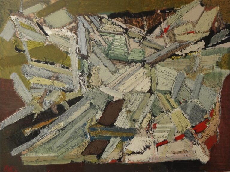 Exploring Abstract Composition by Nicolas de Staël and Similar Works at Singulart