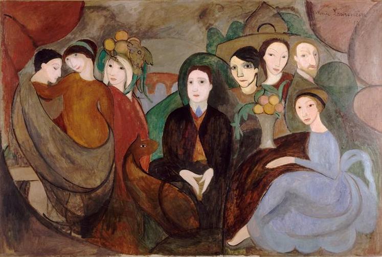 Exploration d&rsquo;Apollinaire et ses Amis par Marie Laurencin