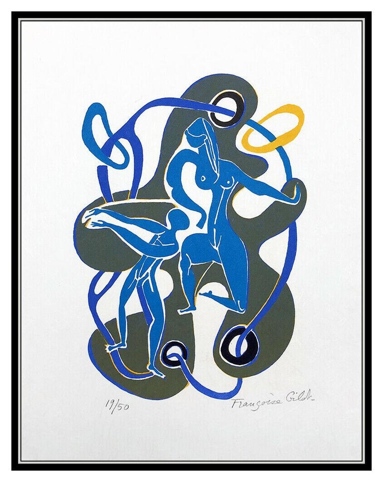 À la découverte du nu bleu de Françoise Gilot