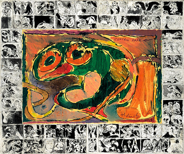 Pierre Alechinskys Central Park: Ein Stück abstrakter Expressionismus