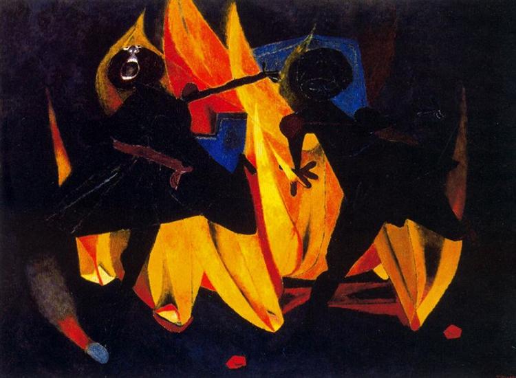 Explorando la obra de Rufino Tamayo «Niños Jugando con Fuego»