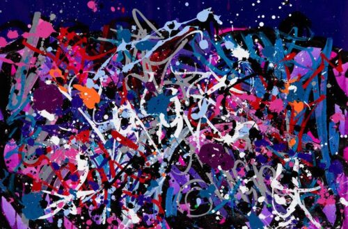 « Explorer le chaos coloré » par JonOne