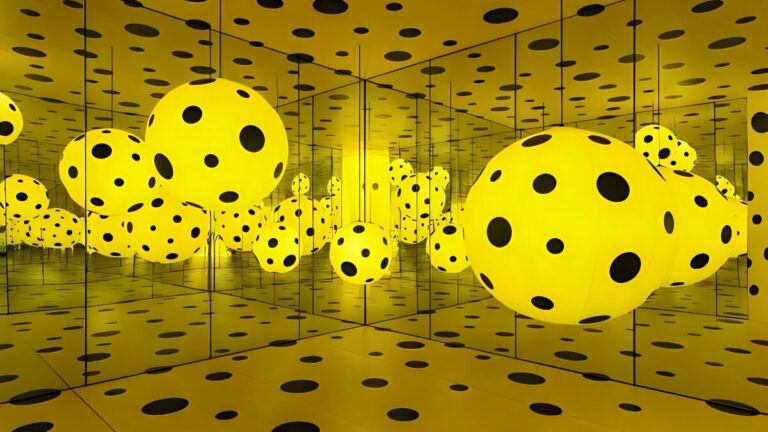 Erkundung von Dots Obsession von Yayoi Kusama