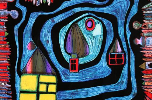 Erforschen von „Ende der Gewässer“ von Friedensreich Hundertwasser Erforschen von „Ende der Gewässer“ von Friedensreich Hundertwasser