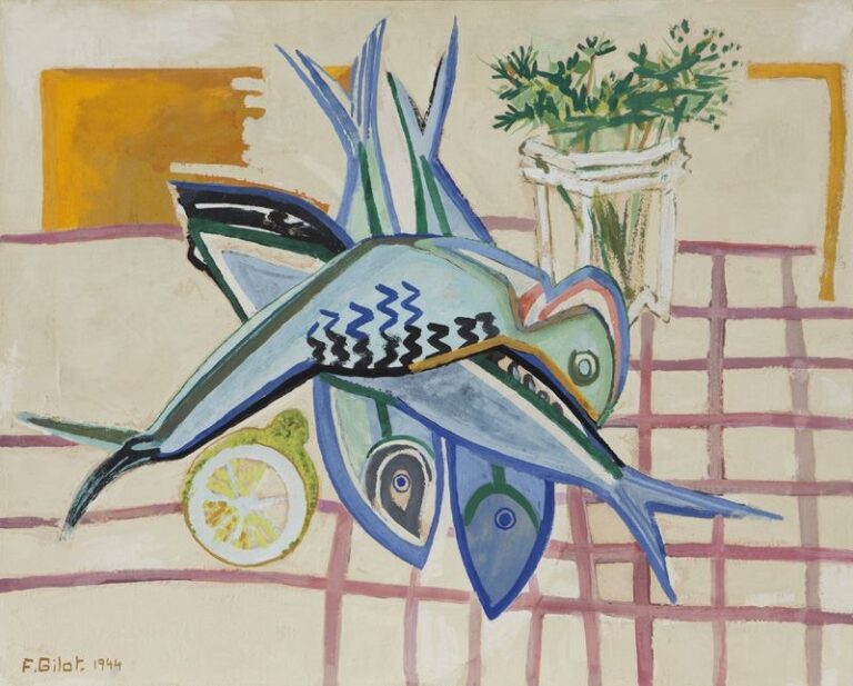 Blumen und Fische erkunden von Françoise Gilot