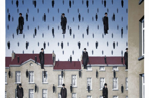 Alla scoperta di Golconda di René Magritte Alla scoperta di Golconda di René Magritte