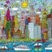 Exploration de Happy New York par James Rizzi